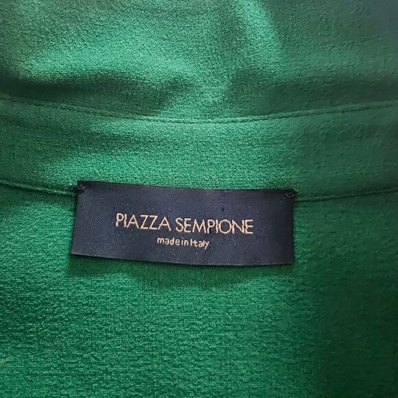 Piazza Sempione emerald green fit and flare size medium - Picture 9 of 16